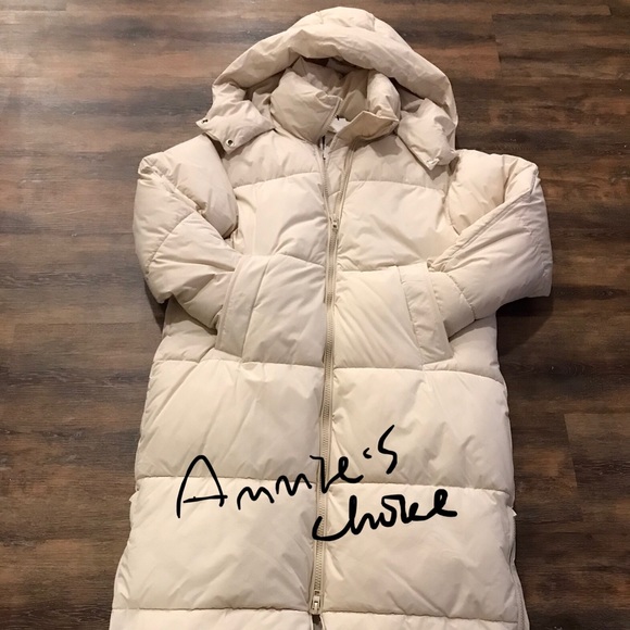 ZARA Women's Water Repellent Puffer Coat(Ecru, US M, L /EUR M, L) - Picture 15 of 15